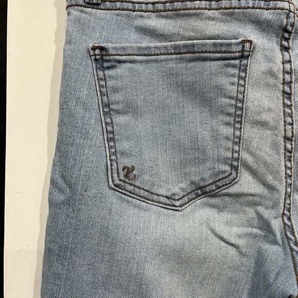 Kut From The Kloth Fab Ab Ankle Skinny Jeans Distressed Light Wash Size 4 - Picture 7 of 10